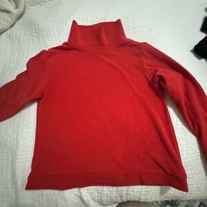 Dudley Stephens Scarlet Turtleneck Sweater